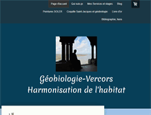 Tablet Screenshot of geobiologie-vercors.com